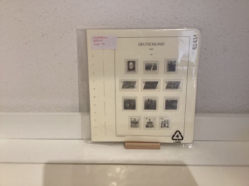 Leuchtturm Berlin 1980-90  Vordrucke mit Klemmtaschen gebraucht