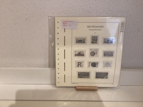 Leuchtturm Bund 1990-94 Vordrucke mit Klemmtaschen gebraucht