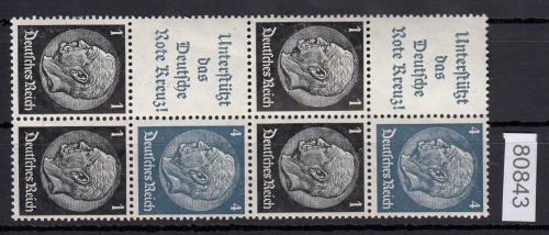 DR 1940 (MH 39), Mich.-Nr.:  S 212 / 214  **