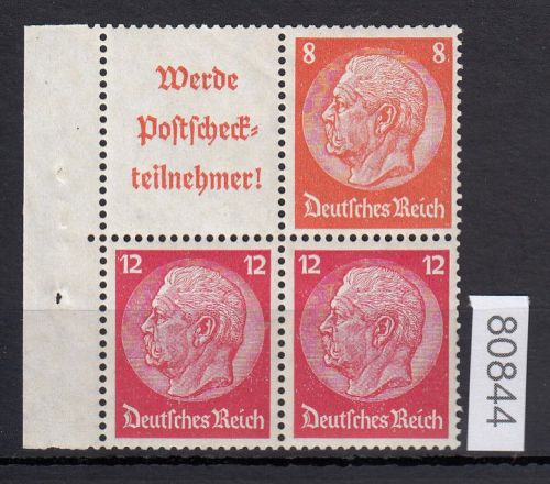 DR 1940 (MH 39), Mich.-Nr.:  W 87 **