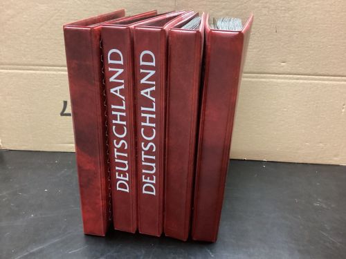 Alben 6 Stück für Briefe, Postk., ETB FDC leer gebraucht