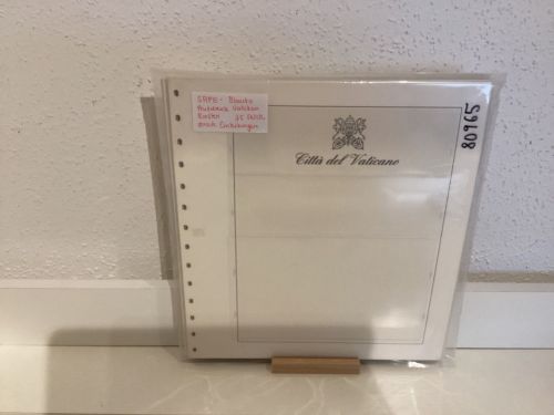 SAFE Dual Blanko Blätter Konvolut  Vatikan 25 Stück    verschieden Taschen gebraucht