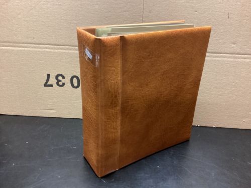 SAFE Album Braun Compact -leer  4- Ring Mechanik  FDC