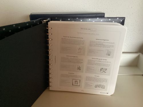 DEUTSCHLAND-Klassik-ALBUM 2003-10 + VORDRUCKE + Schuber (mit Beschreibungen)