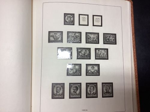 SAFE  Vordrucke Deutsches Reich 1933-45 + Klemmbinder gebraucht