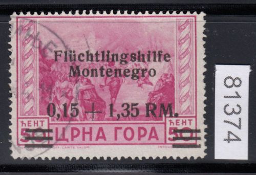 Montenegro, Mi.-Nr. 23  gestempelt