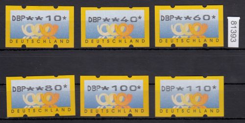 Bund 1999, Mich.-Nr.: ATM 3.1 **  10-440 Pf  (DBP)  RS 1