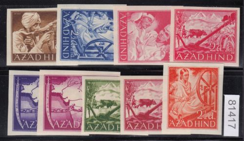 Nation. Indien, Mi.-Nr. I-X B **