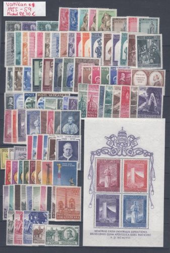Vatikan 1955-59 ** Komplett