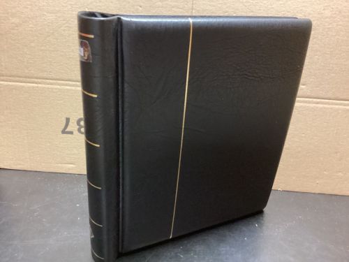 Leuchtturm Klemmbinder    wattiert gebrauch Leer schwarz