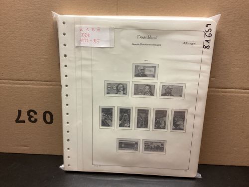 KABE  DDR 1977-85 Vordrucke  gebraucht