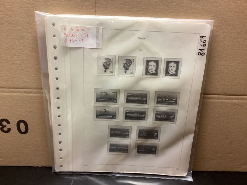 KABE Bi-Collect Berlin 1975-79 Vordrucke gebraucht