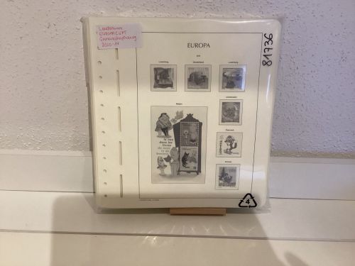 Leuchtturm Europa CEPT 2010-14 Vordrucke mit Klemmtaschen gebraucht