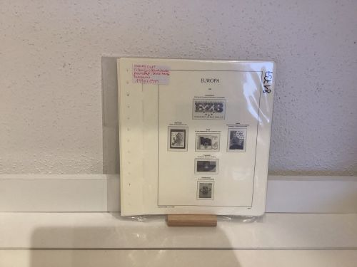 Leuchtturm Europa CEPT Mitläufer 1998+99 Vordrucke mit Klemmtaschen gebraucht