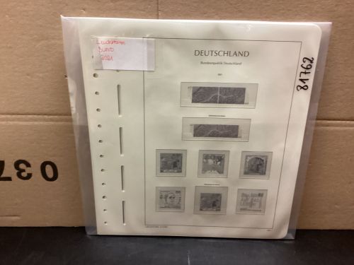 Leuchtturm Bund 2021 Vordrucke mit Klemmtaschen gebraucht