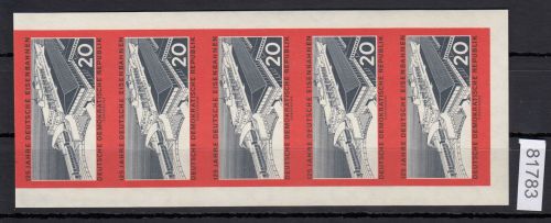 DDR 1960, Mich.-Nr.: 805 B **  5 er.Streifen