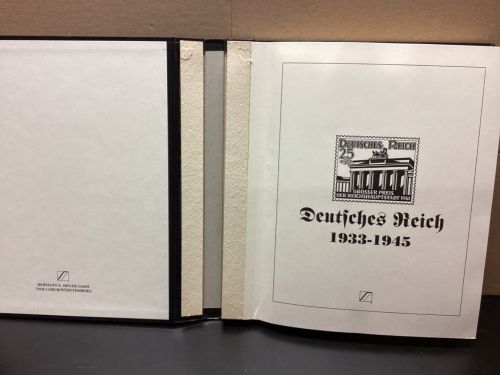 Sieger Deutsches Reich 1933-1945 Vordruckalbum  gebraucht Mängel LESEN