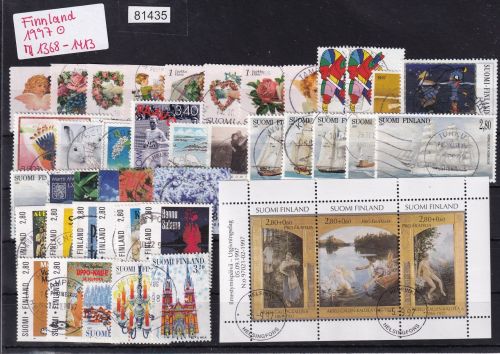 Finnland 1997, Mich.-Nr.: 1368-1413 gestempelt