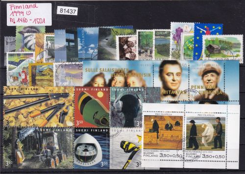 Finnland 1999, Mich.-Nr.: 1460-1501 gestempelt