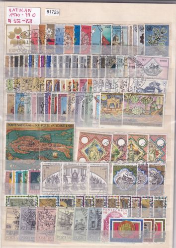 Vatikan 1970-79 Mi-Nr. 556-758 gestempelt