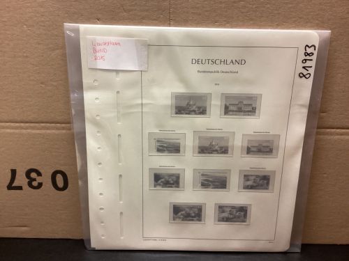 Leuchtturm Bund 2015 Vordrucke mit Klemmtaschen gebraucht