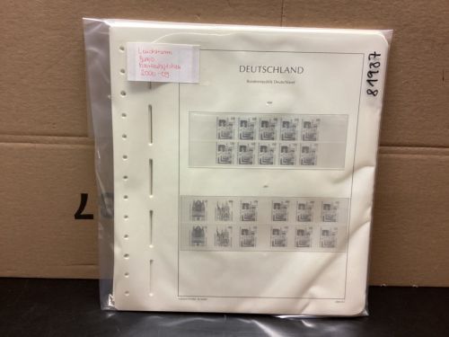 Leuchtturm BUND Vordrucke Markenheftchen 2000-09  gebraucht