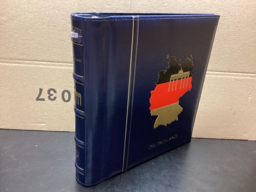 Leuchtturm  Classic Drehstabbinder  Perfect   gebraucht leer blau