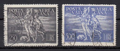 Vatikan 1948 Mi.-nr.: 147+48 gestempelt