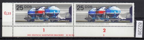 DDR 1973, Mich.-Nr.: 1847 ** DV FNr. 3   Eckrand  Druckvermerk