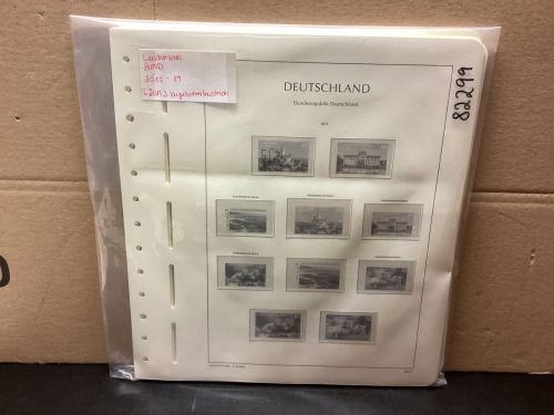 Leuchtturm BUND Vordrucke 2015-19 gebraucht LESEN !