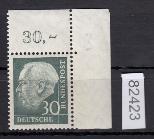 Bund 1957, Mich.-Nr.: 259 w ** Eckrand