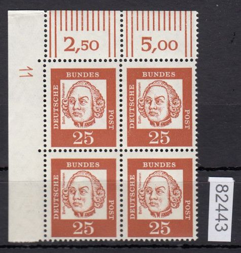 Bund 1961, Mich.-Nr.: 353 y **  DZ 11