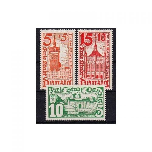 Danzig 1935 Mi.Nr. 256-58 *