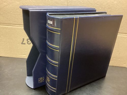 Leuchtturm FDC- Album für 200 FDC Briefe C6 mit Schutzkassette gebraucht