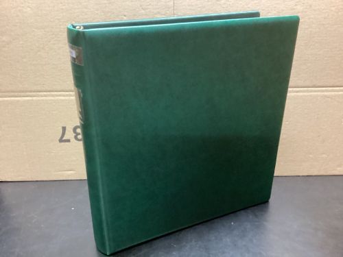 Lindner Ringbinder (18 Ringe) 1 mal gebraucht leer grün