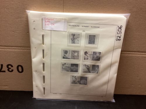 Schaubek BUND 2005-09 Vordrucke  gebraucht LESEN