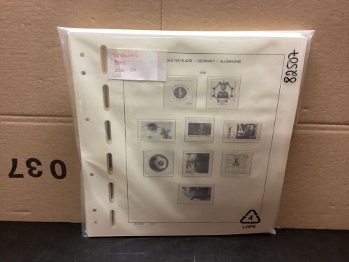 Schaubek BUND 2000-04 Vordrucke  gebraucht LESEN