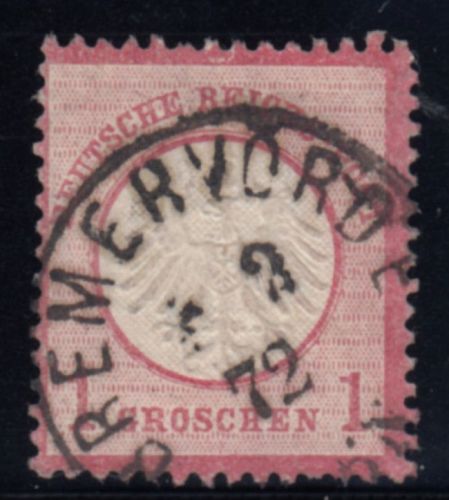 DR 1872, Mich.-Nr.:  4 gestempelt