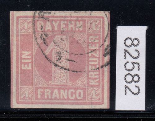 AD Bayern 1850, Mich.-Nr.: 3 I a gestempelt
