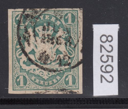 AD Bayern 1867, Mich.-Nr.: 14 c gestempelt