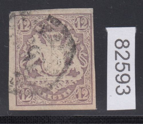 AD Bayern 1867, Mich.-Nr.: 18 gestempelt  lesen