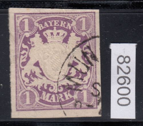 AD Bayern 1874, Mich.-Nr.: 30 gestempelt