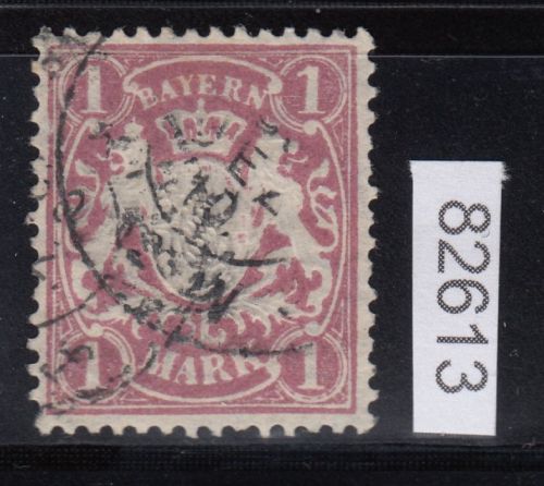 AD Bayern 1876, Mich.-Nr.: 43 gestempelt