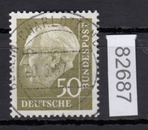 Bund 1957, Mich.-Nr.: 261  LUXUS Gestempelt   Berlin Charlottenburg