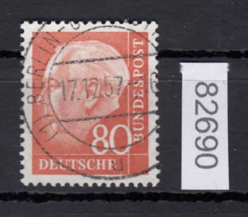 Bund 1957, Mich.-Nr.: 264 v LUXUS Gestempelt   Berlin Charlottenburg