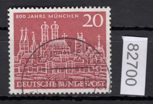 Bund 1958, Mich.-Nr.: 289 LUXUS  Gestempelt  Ersttag   Berlin Charlottenburg