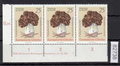 DDR 1974, Mich.-Nr.: 1937  ** DV FN  I   Eckrand  Druckvermerk