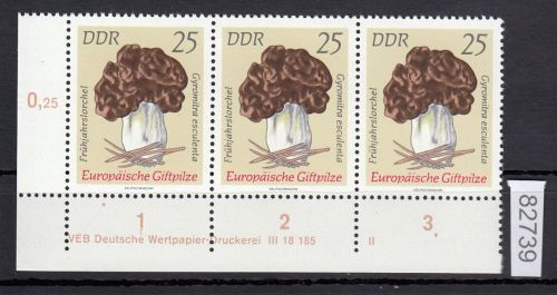 DDR 1974, Mich.-Nr.: 1937  ** DV FN  II   Eckrand  Druckvermerk