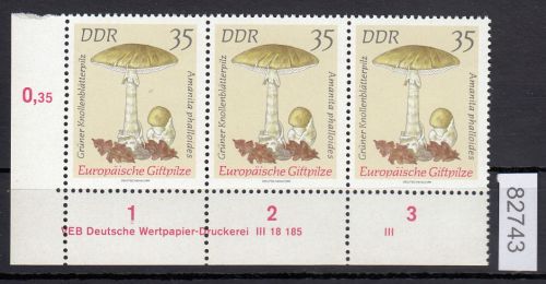 DDR 1974, Mich.-Nr.: 1939  ** DV FN  III   Eckrand  Druckvermerk