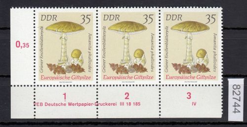 DDR 1974, Mich.-Nr.: 1939  ** DV FN  IV   Eckrand  Druckvermerk